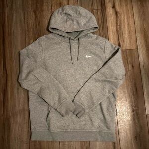 Nike Men's Light Gray Hoodie